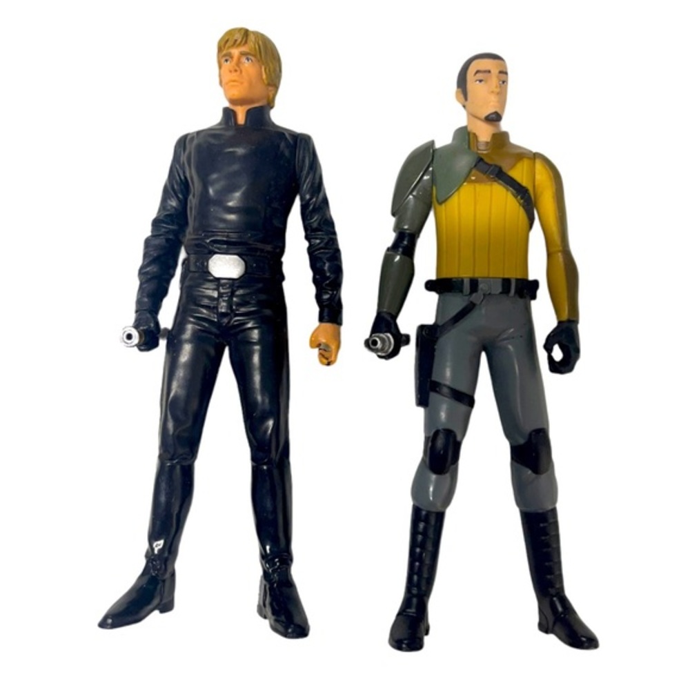 Star Wars Figures Luke Skywalker and Ezra Bridger
